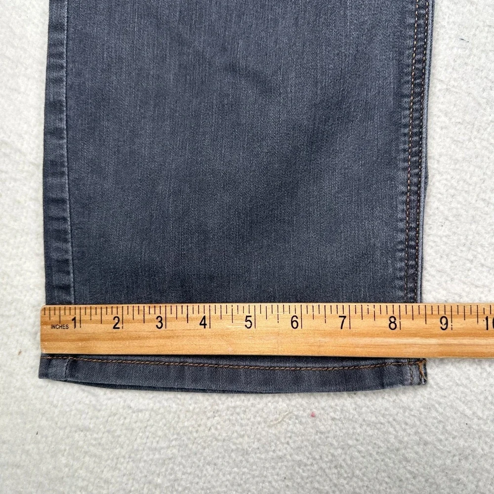 Prana‎ Bridger Jeans Mens 38x29 Slim Fit Straight Stretch Outdoors Hiking Gray